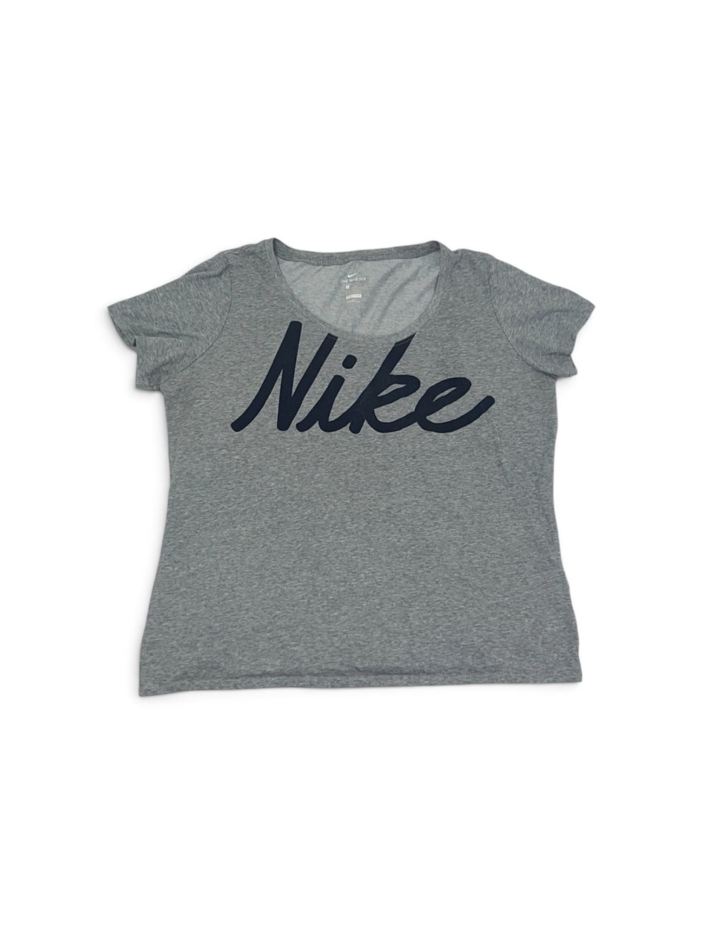 Nike The Nike Tee Dri-Fit Grey T-shirt Women’s Size XL Tee Shirt Sporty Athletic